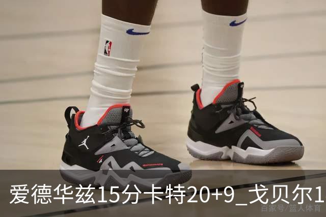 爱德华兹15分卡特20+9 戈贝尔14+9森林狼击败魔术
